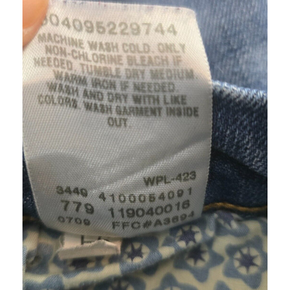 Levi's 421 Jeans Juniors - Women's 9 / 29 Blue Medium Wash Skinny Natural Fade - Picture 7 of 16